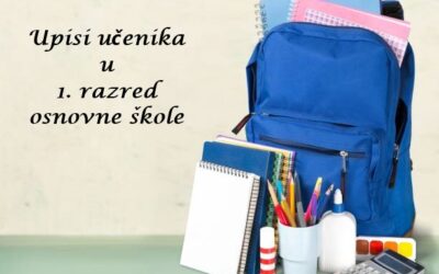 Upisi u 1. razred osnovne škole 2025./2026.